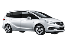 Van Hire Saffron Walden - Vauxhall Zafira 7-Seater - Minibus hire Saffron walden